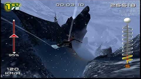Back in 2003 with SSX 3 snowboard racing RUTHLESS - on PCSX2 ps2 emulator
