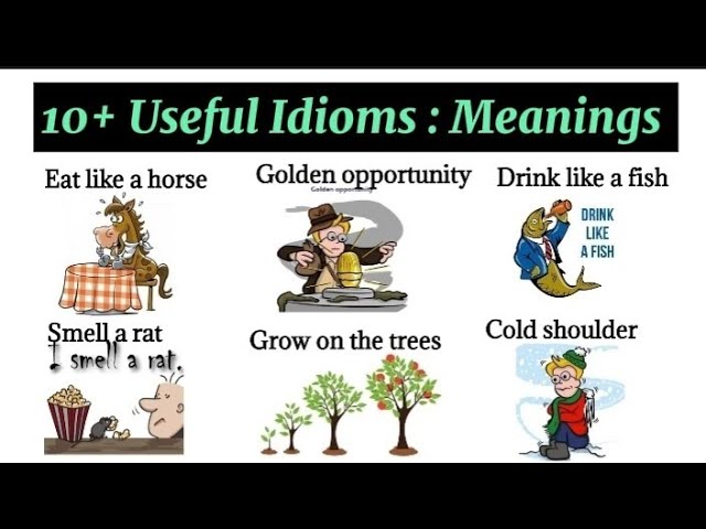 Useful Idioms