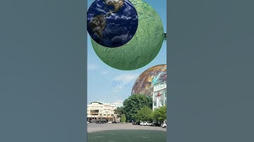 Planetary Collision: Cataclysmic Power of Falling Planets #vfxworld #planets #vfx #shorts