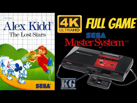 Alex Kidd: The Lost Stars [SEGA MASTER SYSTEM] Longplay Walkthrough Full Movie Game [4K60ᶠᵖˢ UHD🔴]