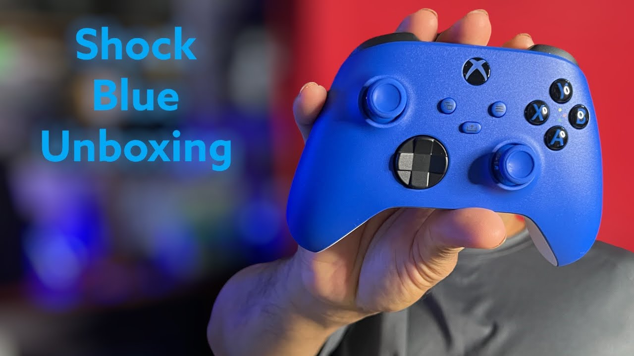 CONTROL XBOX INALAMBRICO SHOCK BLUE PARA XBOX ONE SERIES X Y S