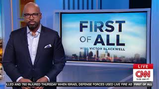 First of All with Victor Blackwell - New CNN Atlanta Techwood Studio