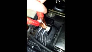 How to Unlock the Trunk with dead battery on Mercedes Benz W202 AMG