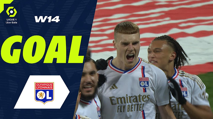 Goal Jake Patrick O'BRIEN (15' - OL) RC LENS - OLYMPIQUE LYONNAIS (3-2) 23/24