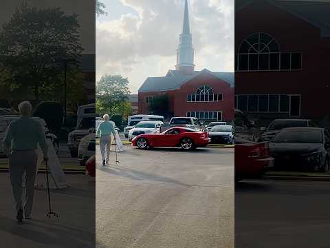 Viper Heat At Gbc Viper Dodgeviper Sunsetvibes Gbccarshow Carculture Rollout