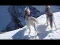 Saskia et Jiro au sommet du Titlis