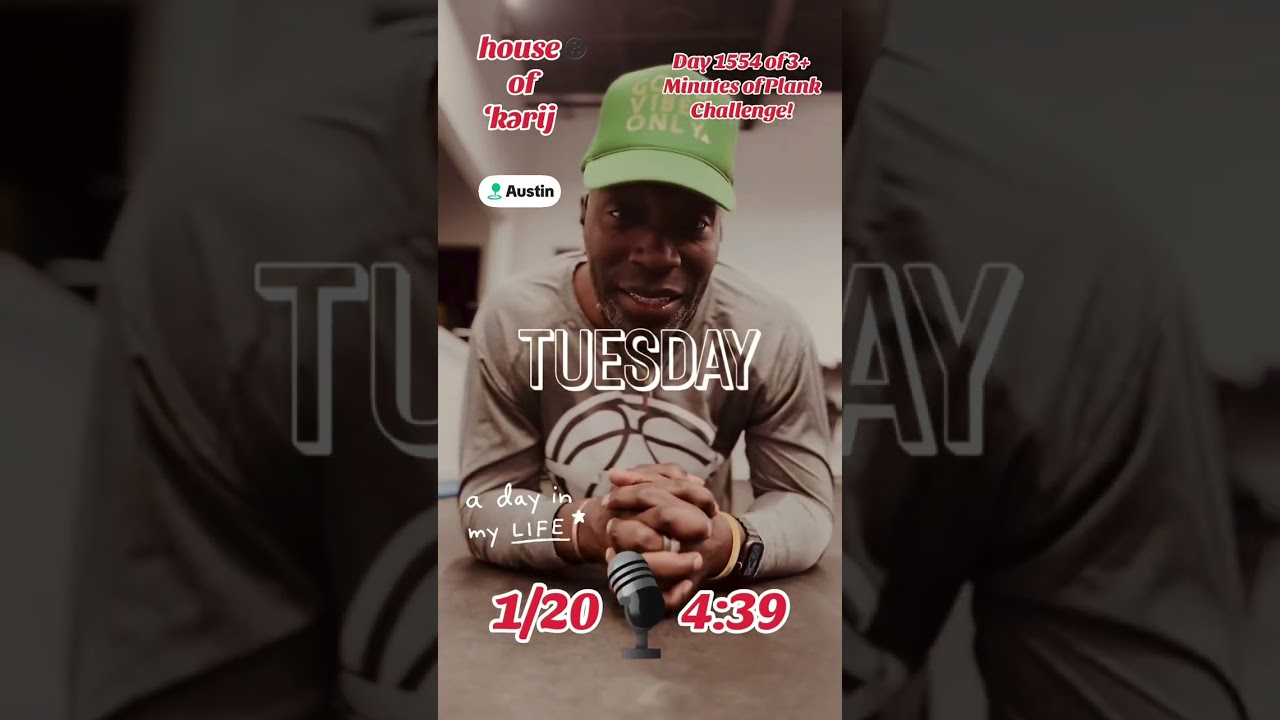  Day 1554 of 3+ Minutes of Plank Challenge! 