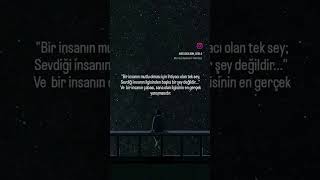 Bir Insanın Çabası, Sana Olan Ilginin En Gerçek Yansımasıdır...