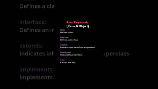 class &amp; object in java | java keyword