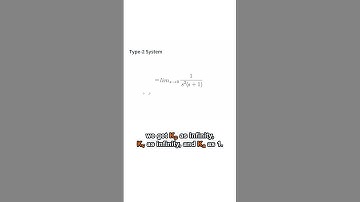 Steady State Error Equations - Part 3 (Control Systems)