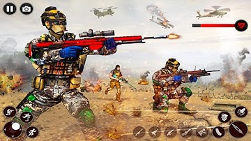 Commando Shooting Strike-Counter Terrorist Mission - Android GamePlay - FPS Shooting Games Android