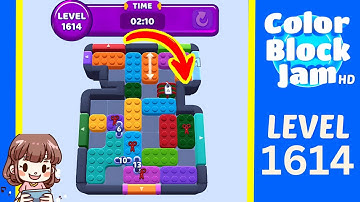 Color Block Jam Level 663 (1614) Solution Walkthrough