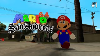 GTA San Andreas with Super Mario 64 - Part 1