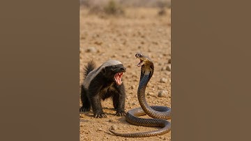 Unstoppable vs. Deadly - Honey Badger Battles King Cobra
