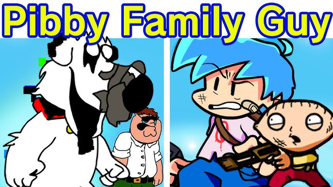 D side pibby family guy ( credit to bananadestroyer13 on  for the  sketch) : r/FridayNightFunkin