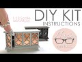 HOW TO BUILD this Modern Miniature DIY Kit - Making Beautiful Dolls Houses, Together 🤗