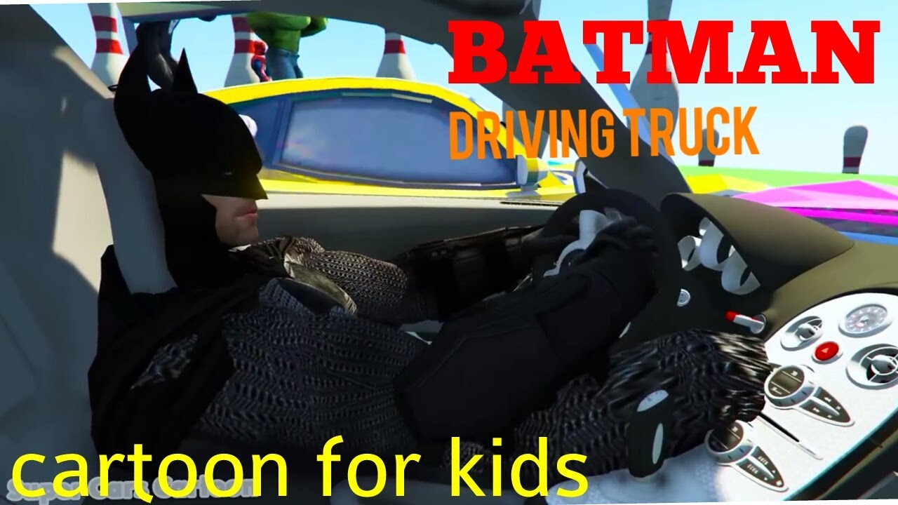 Kartun Animasi Batman Sopir Truck YouTube