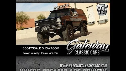 Stock#1312 1987 Chevrolet Blazer 4X4-SCT