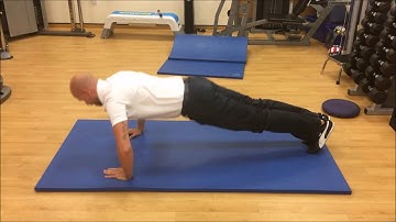 Exercise 1f:  Plyometric push up with hand clap
