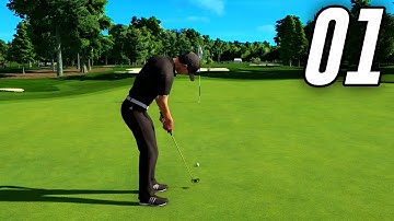 PGA Tour 2K21 Career - Part 1 - The Beginning