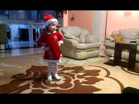 ჯეინი ცეკვავს 11 31 2015  jeini baladze Jingle Bells