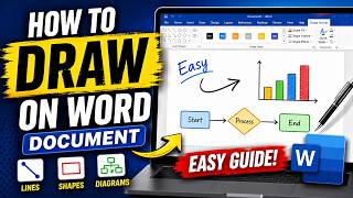 How To Draw On Word Document (Easy Guide 2026) Draw Lines, Shapes & Diagrams in Word