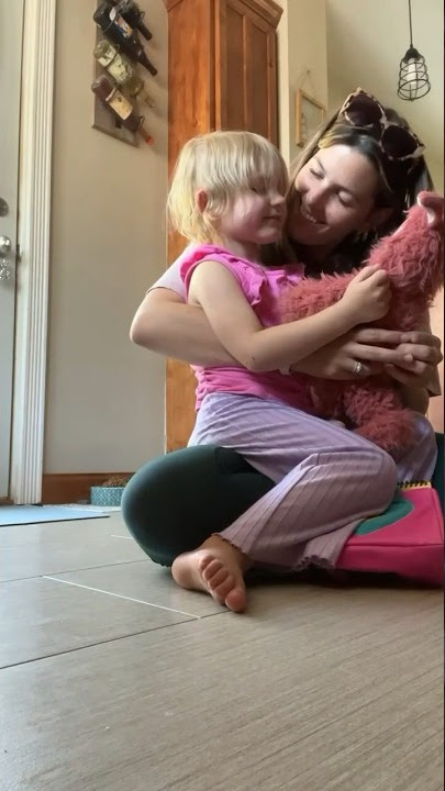 Morning cuddles and #TakeADeepBreath, what more do you need? 🤍#shortd #slumberkins #trevorhall