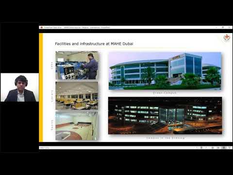 Admissions Webinar - Meet MAHE Dubai Online, India