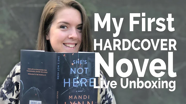 My First Hardcover Novel - Unboxing Live on Instag...