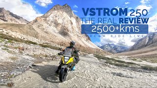 Suzuki V Strom 250 | Ownership Review | 2500+ KMS PURE ADVENTURE | #ladakh - Zanskar