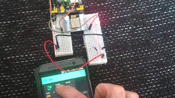 [Esp8266] [Blynk] Led Android Wifi PWM Test