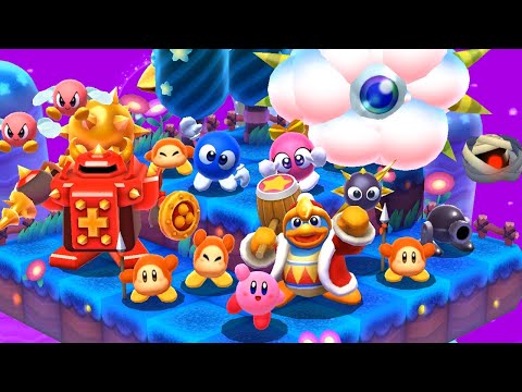 Kirby's Blowout Blast - Full Game - 100% Walkthrough (PLATINUM Trophy)