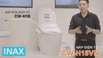 INAX CW-H18VN  - Nắp bồn cầu rửa điên tử thông minh - VUATHIETBI.COM