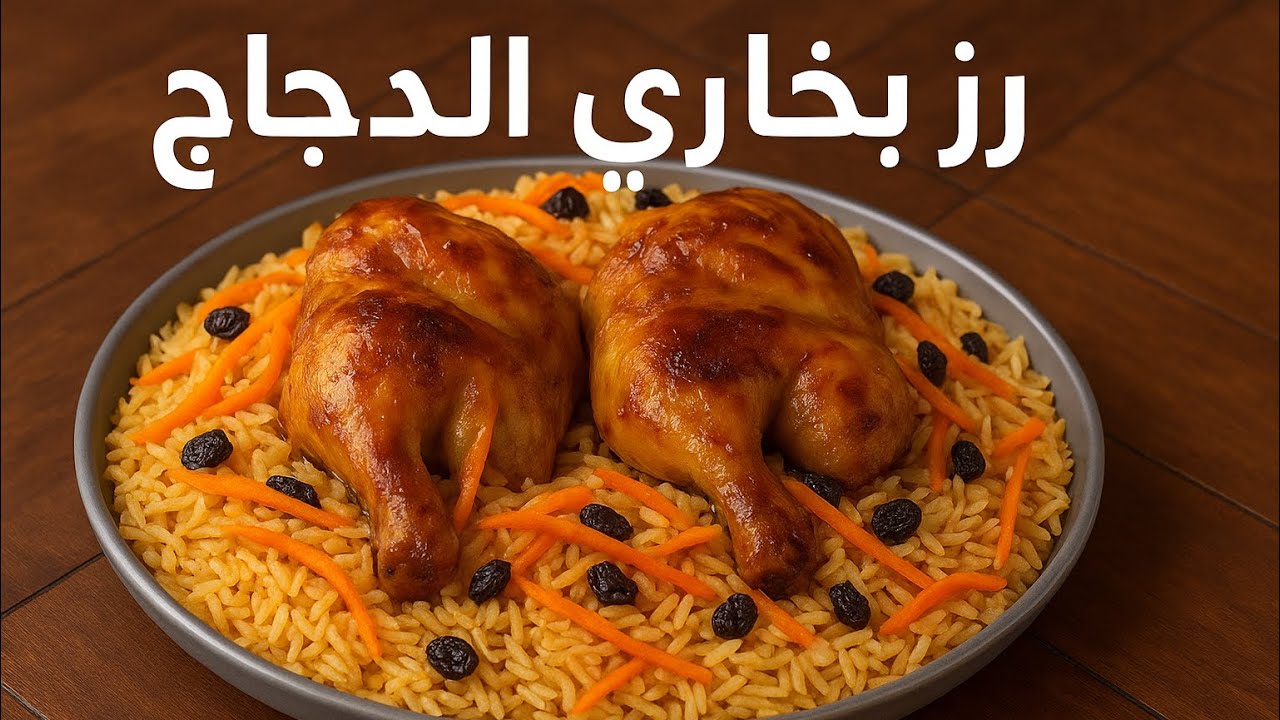 رز بخاري بالدجاج على أصوله. سر النكهة في خطوة وحدة !