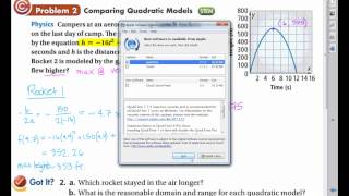 4 3 Modeling with Quadratic Functions