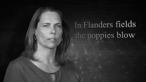 A reading of "In Flanders Fields"