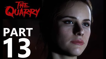 THE QUARRY: Part 13 Chapter 4 Don’t Panic, Can Emma Escape? playthrough on PC