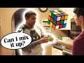"Mixing up" a Rubik's Cube