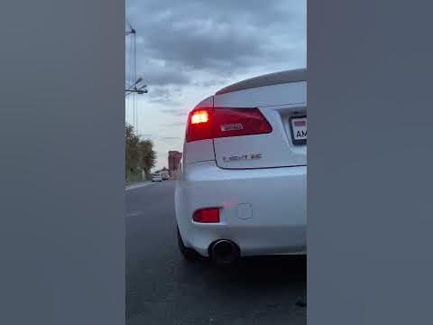 Lexus iS 250 2007 - awesome exhaust sound - YouTube