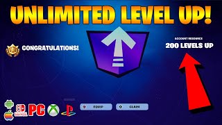 LEVEL UP 200 on SEASON 2 CHAPTER 5 AFK Fortnite XP GLITCH In Chapter 5 (4 MILLION XP)