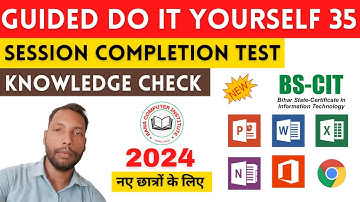 GUIDED DO-IT-YOURSELF SESSION 35 | BS-CIT SESSION 18 [HINDI]