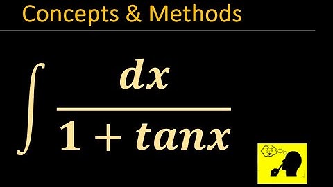 Integrate 1/(1+tanx) dx  || integral of 1/(1+tan(x))  ||