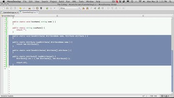 192. Unity3d Tutorial - Saving Character Settings Part 1