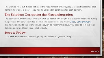 How to Successfully Manage Multiple Certificates with Certbot for Different Domains