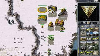 Command & Conquer Remastered 1vs5 AI Hard ( Map : Tiger Core )