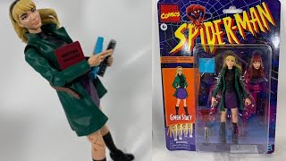 Marvel Legends Retro Gwen Stacy & Mary Jane Vintage Spiderman Action Figure Review