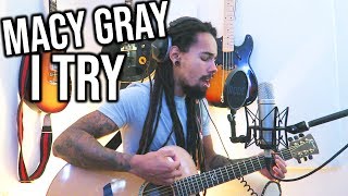 Video-Miniaturansicht von „Macy Gray - I Try (Leon Bratt Cover)“