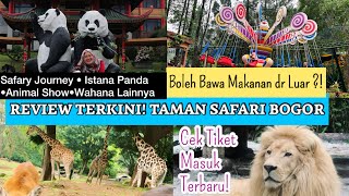 TAMAN SAFARI BOGOR TERKINI ‼️Cek Tiket Masuk 2024 !