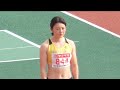 小玉葵水  女子走り幅跳び（3本目）日本選手権陸上2023