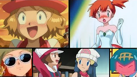 Is He you Boyfriend moments in Pokemon | Misty loves Ash | Ash loves Serena | Dawn Loves Misty